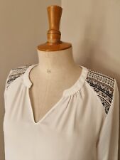 Camaieu blouse blanche d'occasion  Hergnies
