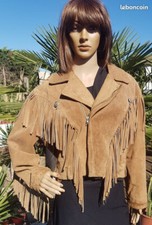 Blouson western franges d'occasion  Agde