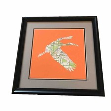 Framed orange matted for sale  Davisville