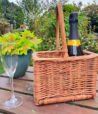 Double wicker champagne for sale  TELFORD