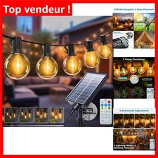 Guirlande solaire 15m d'occasion  Matha