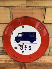 Panneau signalisation émaill� d'occasion  Carcans