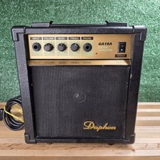 Amplificador de guitarra portátil Daphon GA10A 10W 40Db amplificador preto comprar usado  Enviando para Brazil
