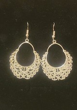 Boucles oreilles argent d'occasion  Clichy