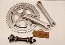 Vintage bicycle crankset for sale  WORKSOP