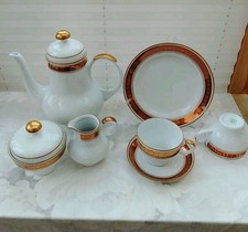 Kaffeeservice kahla goldrand gebraucht kaufen  Simmelsdorf