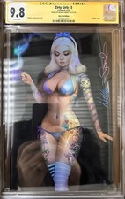 ZIRTY GIRLZ #3 ALICE COSPLAY TATUAGEM FOLHA VARIANTE CGC SS 9.8 ASSINADO NATHAN SZERDY comprar usado  Enviando para Brazil