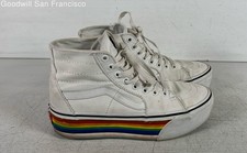 Vans white round for sale  South San Francisco