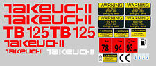 Takeuchi tb125 mini for sale  Shipping to Ireland