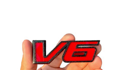 Logotipo em relevo "V6" para Ford Next-Gen Ranger Raptor 2022-Presente comprar usado  Enviando para Brazil