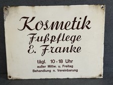 Antikes emailschild 1900 gebraucht kaufen  Stahnsdorf