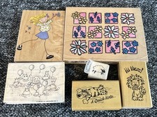 Wood mounted rubber for sale  STOKE-ON-TRENT