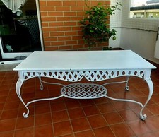Tavolo caffè ferro usato  Roma