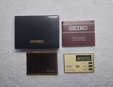 Seiko wecker scheckkartenforma gebraucht kaufen  Deutschland