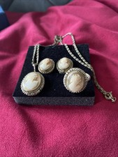 victorian cameo earrings for sale  BOLTON