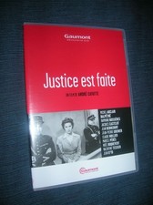 Dvd justice faite d'occasion  Paris XVII