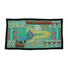 Tábua de retalhos bordada vintage tapeçaria boêmia pendurada na parede Aj comprar usado  Enviando para Brazil