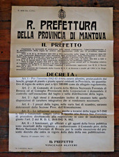 Y451 r.preffettura mantova usato  Bologna
