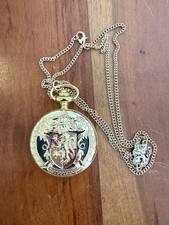 Colar de relógio de bolso LOOT CRATE Harry Potter Wizarding World Grifinória! comprar usado  Enviando para Brazil