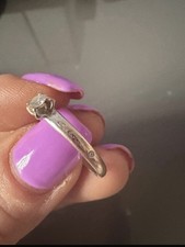 Anello solitario salvini usato  Vercelli