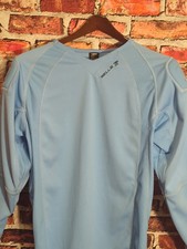 Camisa acolchoada manga longa em pó/azul céu grande Sells Goalkeeper Products Estado perfeito comprar usado  Enviando para Brazil