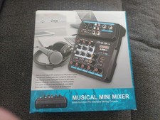 Mini mixer musical Depusheng U4 4 canais mixer de áudio estéreo comprar usado Mini mixer musical Depusheng U4 4 canais mixer de áudio estéreo comprar usado  Enviando para Brazil