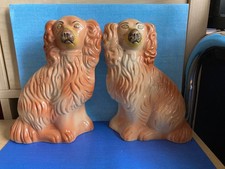 Pair antique staffordshire for sale  LEIGH