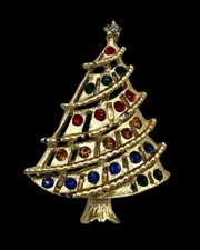 Vintage rhinestona chrismas for sale  Labelle