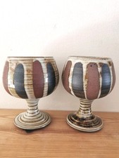 Pair briglin pottery for sale  NEWCASTLE EMLYN