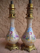 Paire lampes huile d'occasion  Le Puy-Sainte-Réparade