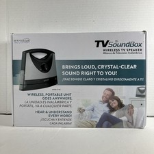 Serene Innovations TV Soundbox alto-falante de TV sem fio estação de carregamento TV-SB nova comprar usado  Enviando para Brazil