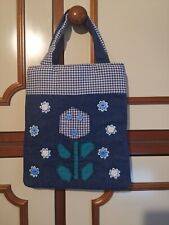 Borsa bambina jeans usato  Verdellino