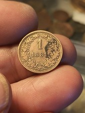 Moneta kreuzer 1881 usato Moneta kreuzer 1881 usato  Roma