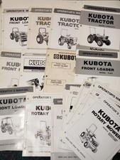 Lot kubota operator for sale  Erie