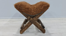 Banqueta Turca, Banqueta Marrom, Banqueta Flokati, Cadeira Otomana, Cadeira Salsicha, Decoração comprar usado  Enviando para Brazil