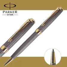 Caneta esferográfica Gray Grid Parker Sonnet Serie (F) nova na caixa refil de tinta azul sem caixa comprar usado  Enviando para Brazil