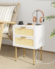 Aobafuir rattan nightstand for sale  Haltom City