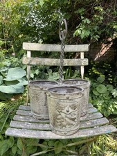 Vintage galvanised aged for sale  ROMSEY