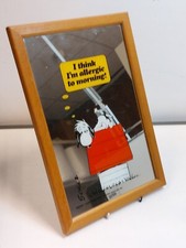 Vintage snoopy mirror for sale  POOLE