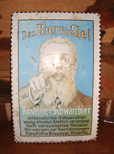 Werbeschild brauerei köstritz gebraucht kaufen  Westerheim