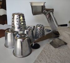 Saladmaster Cones processador de alimentos manual vintage F 5 fatiadores trituradores cinco estrelas comprar usado  Enviando para Brazil