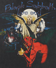 Camiseta unissex de algodão Black Sabbath Live Evil Tour tamanho P-4Xl EL021 comprar usado  Enviando para Brazil