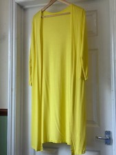 yellow cardigan ladies for sale  WISBECH