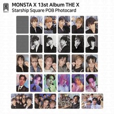 Cartão fotográfico MONSTA X The 13th Mini Album THE X StarShip quadrado POB MOSTRADO I.M comprar usado  Enviando para Brazil