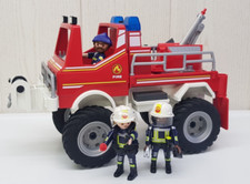 Playmobil feuerwehr truck gebraucht kaufen  Langweid a.Lech