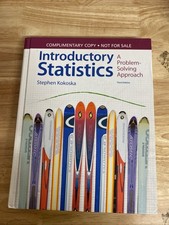 Introductory statistics proble for sale  Baltimore