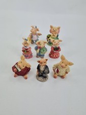 Pig figurine ornaments for sale  NOTTINGHAM
