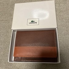 LACOSTE Acessórios Masculinos Estojo de Couro Marrom Edição Limitada Muito Bom Estado Popula Rara comprar usado  Enviando para Brazil