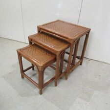 Tables gigognes rotin d'occasion  Roquecourbe