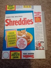 Shreddies cereal packet. for sale Shreddies cereal packet. for sale  LOWESTOFT